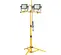 Yellow and black SOUTHWIRE Portable Light Stand, 500W