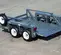 Gray JLG equipment trailer