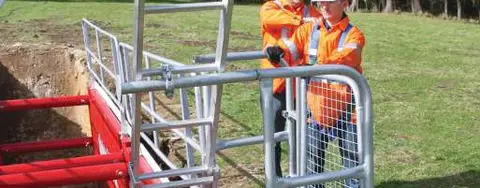 ladder safe platform