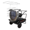 Black MI-T-M Infrared Heater, 115,000 BTU/h, Diesel Powered