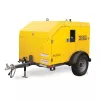 Yellow WACKER Hydronic Surface Ground Heater, 3,750 sq. ft., Winter-blend Diesel