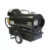 Black FLAGRO Indirect Heater, 400,000 BTU/h, Diesel Powered