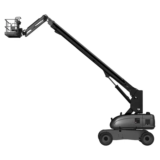 Black JLG Boom Telescopic 4WD lift