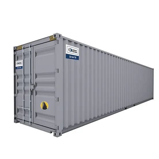 40ft Wolf Lock high cube shipping container with tri-locking security system