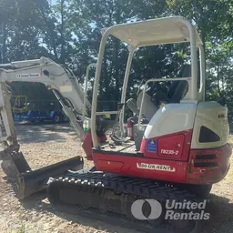 2021 Takeuchi TB235-2R Mini Excavator