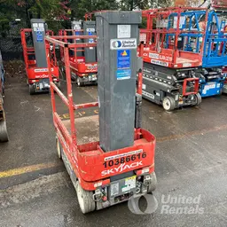 2015 Skyjack SJ12 Self-Propelled One-Person Lift