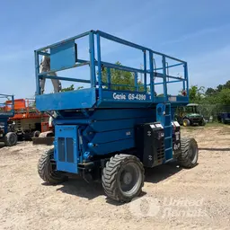 2017 Genie GS-4390 RT Rough Terrain Scissor Lift