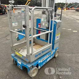 2018 Genie GR-20 Self-Propelled One-Person Lift