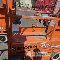 2019 Snorkel TM12E Self-Propelled One-Person Lift