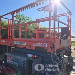 2018 Skyjack SJ6832RT Rough Terrain Scissor Lift