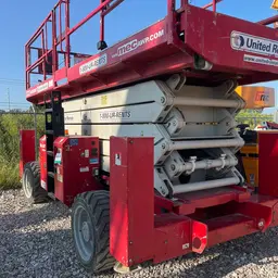 2017 MEC 6092RT Rough Terrain Scissor Lift