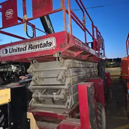 2015 MEC 6092RT Rough Terrain Scissor Lift