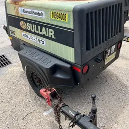 2019 Sullair 185DPQ-KU-T3 Air Compressor