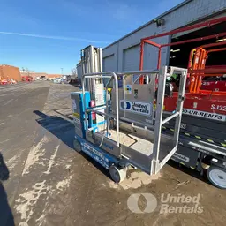 2018 Genie GR-20 Self-Propelled One-Person Lift